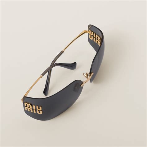 miu miu sunglasses smu54y|Slate Gray Lenses Runway Sunglasses .